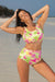 Chic High-Waisted Two-Piece Swim Set "Marko" for Active Women