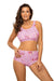 Chic High-Waisted Two-Piece Swim Set "Marko" for Active Women