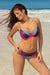 Chic Performance Two-Piece Swimwear Set with Supportive Cups