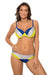 Chic Performance Two-Piece Swimwear Set with Supportive Cups