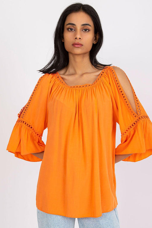 Chic Bella Slit Sleeve Blouse