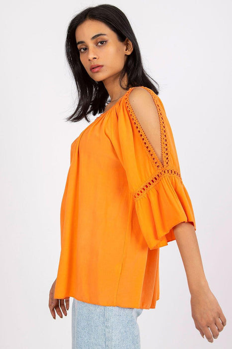 Chic Bella Slit Sleeve Blouse