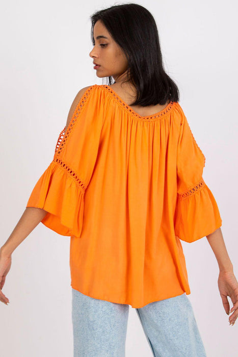 Chic Bella Slit Sleeve Blouse