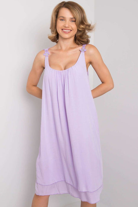 Summer Sunshine Relaxed-Fit Dress with Fashionable Straps