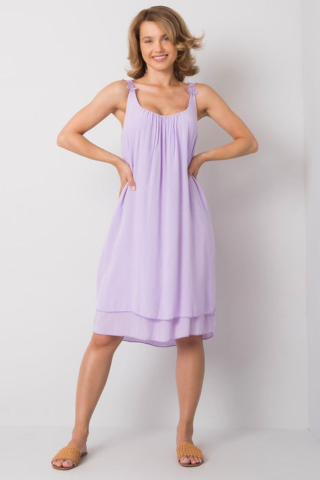 Summer Sunshine Relaxed-Fit Dress with Fashionable Straps