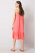 Chic Summer Strapless Flare Dress - Breezy Viscose Blend