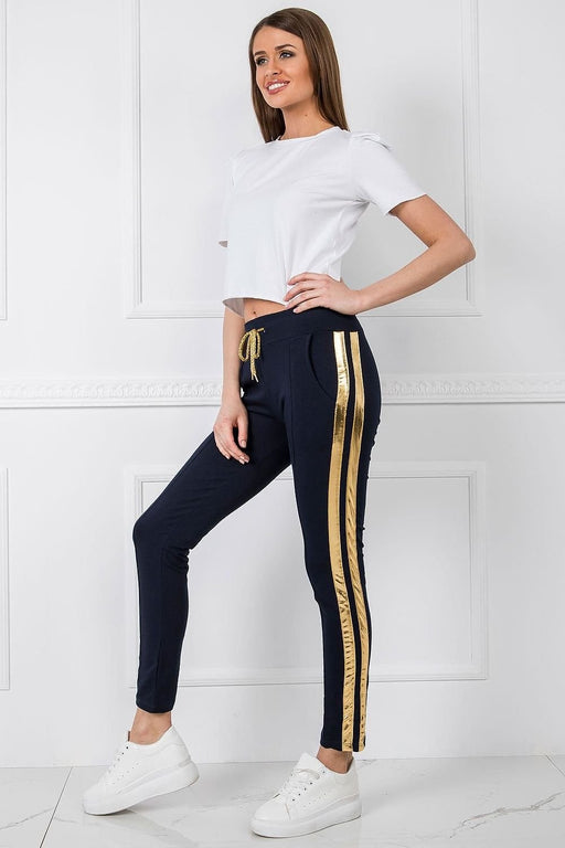 Comfortable Striped Lounge Pants with Handy Pockets