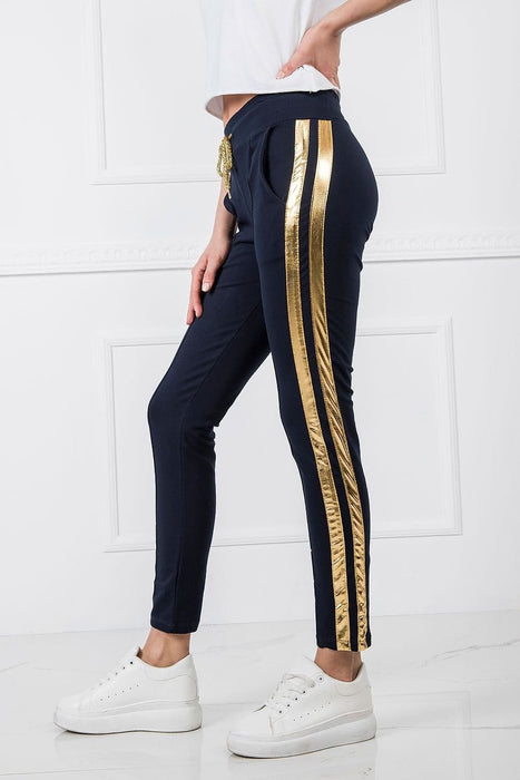 Comfortable Striped Lounge Pants with Handy Pockets