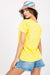 Elegant Openwork Summer T-Shirt