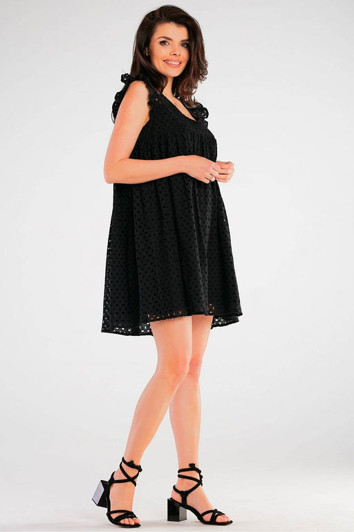 Chic Flared Lace Daydress