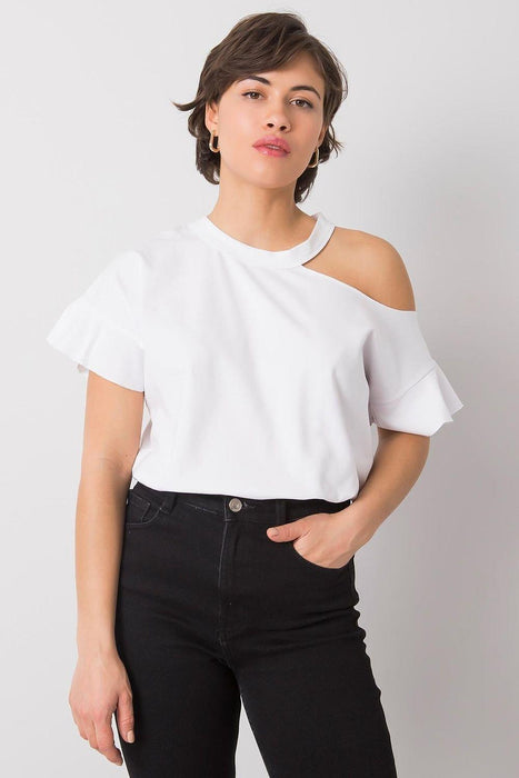 Stylish Off-Shoulder Cotton Top