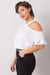 Stylish Off-Shoulder Cotton Top