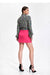 Chic Front Slit Mini Skirt for Effortless Elegance