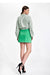 Chic Front Slit Mini Skirt for Effortless Elegance