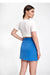 Chic Front Slit Mini Skirt for Effortless Elegance