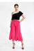 Vintage-Inspired Slit Flare Pants for Women