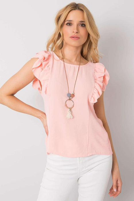 Elegant Ruffle Detail Top