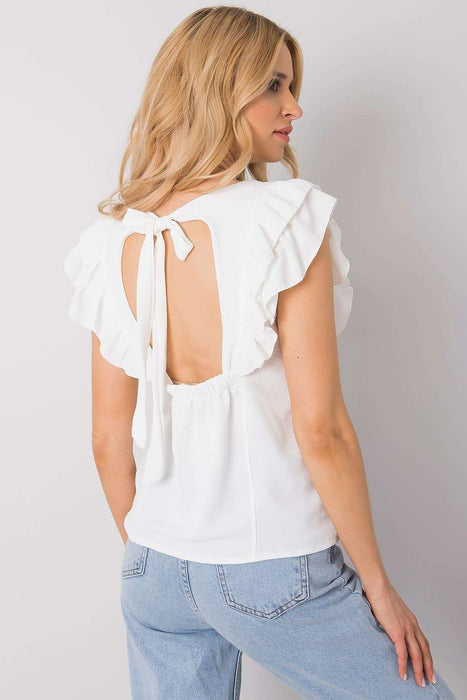 Elegant Ruffle Detail Top