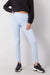 Ribbed High-Waisted Cotton Leggings Available in Various Sizes