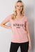 Stylish V-Neck Women's T-Shirt