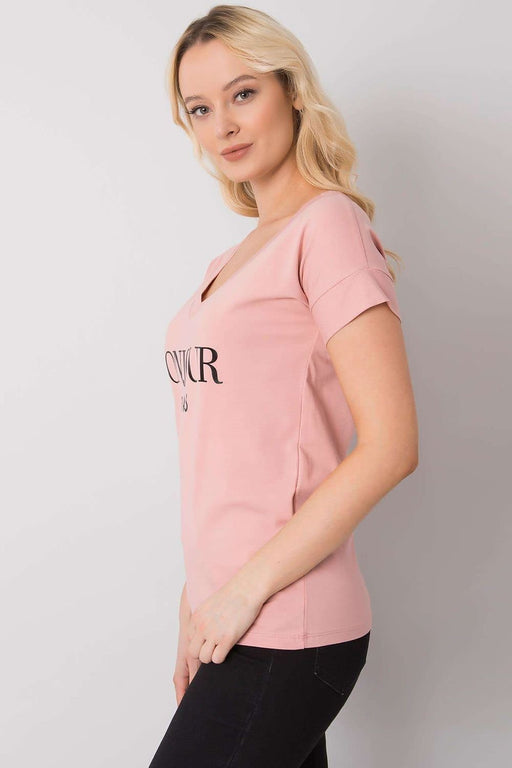 Stylish V-Neck Women's T-Shirt