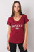 Stylish V-Neck Women's T-Shirt