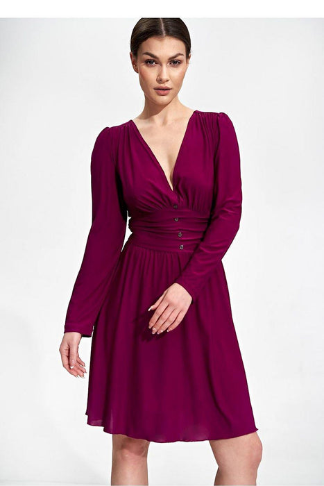 Elegant Sweetheart Flared Dress