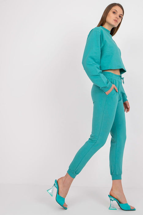 Cozy Chic High Rise Sweatpants with Practical Side Pockets