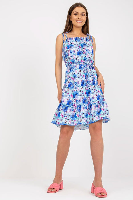 Summer Elegance Ruffle Midi Dress