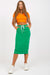 Chic Parisian Pencil Skirt with Elegant Detailing and Functional Pockets