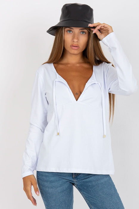 Timeless Parisian V-Neck Top