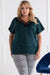 Elegant Plus Size Lace Top - Leona by Karko