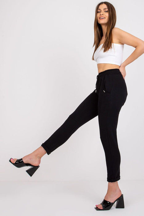 Relaxed Chic High-Waisted Lounge Pants