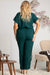 Elegant Plus Size Farida Envelope Jumpsuit: Versatile Elegance for Confident Women