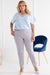 Elegant Plus Size Stretch Pants for Women - A Stylish and Versatile Essential