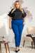 Elegant Plus Size Stretch Pants for Women - A Stylish and Versatile Essential