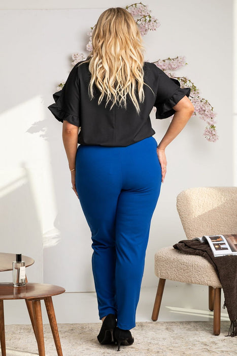 Elegant Plus Size Stretch Pants for Women - A Stylish and Versatile Essential