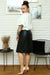 Eco-Friendly Curvy Pencil Skirt with Zipper Detail