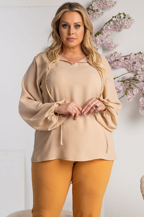 Elegant Plus Size Sewka Blouse for Sophisticated Evenings