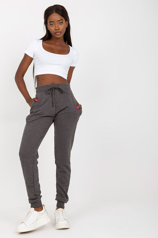 BFG High-Waisted Comfort Sweatpants with Adjustable Elastic Waistband