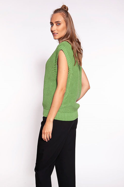 Trendy Oversized Knit Vest: Your Go-To Fashion Statement