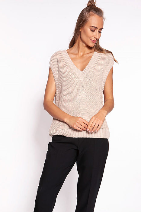 Trendy Oversized Knit Vest: Your Go-To Fashion Statement