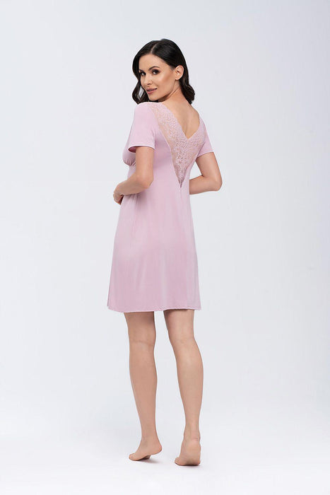 Lace-Trimmed Nightgown Babella: Where Comfort Meets Elegance