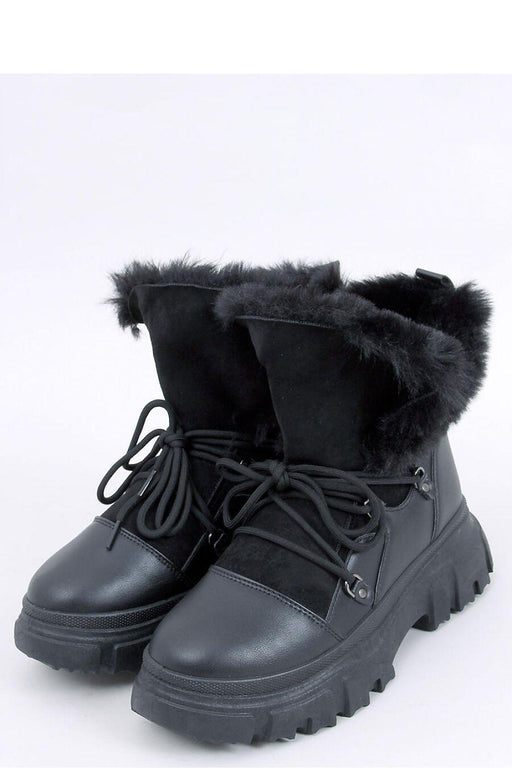 Women's Winter Snow Boots 170433 with Fur Insulation and Sporty Design