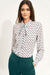 Chic Bow-Detail Professional Blouse