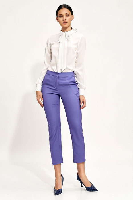 Chic Bow-Detail Professional Blouse