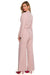 Elegant Flared Sleeve Jumpsuit Ensemble