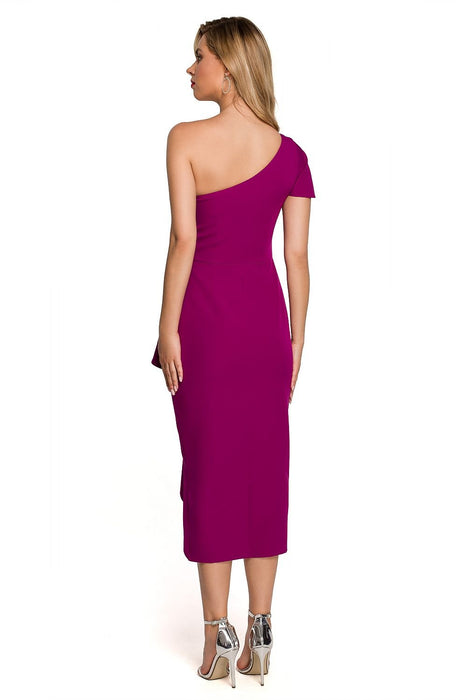 Chic One-Shoulder Evening Dress