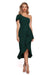 Chic One-Shoulder Evening Dress