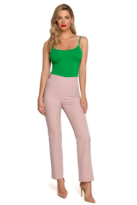 Elegant Belted Profile Pants for Women